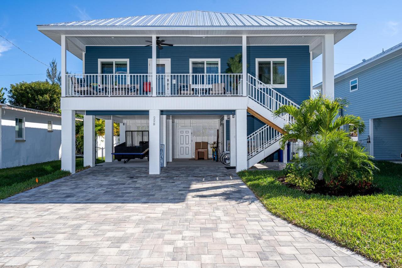 Beautiful New Build Private Pool Home On The North End Of Fort Myers Beach! Home Екстер'єр фото