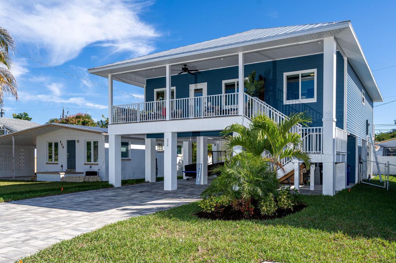 Beautiful New Build Private Pool Home On The North End Of Fort Myers Beach! Home Екстер'єр фото